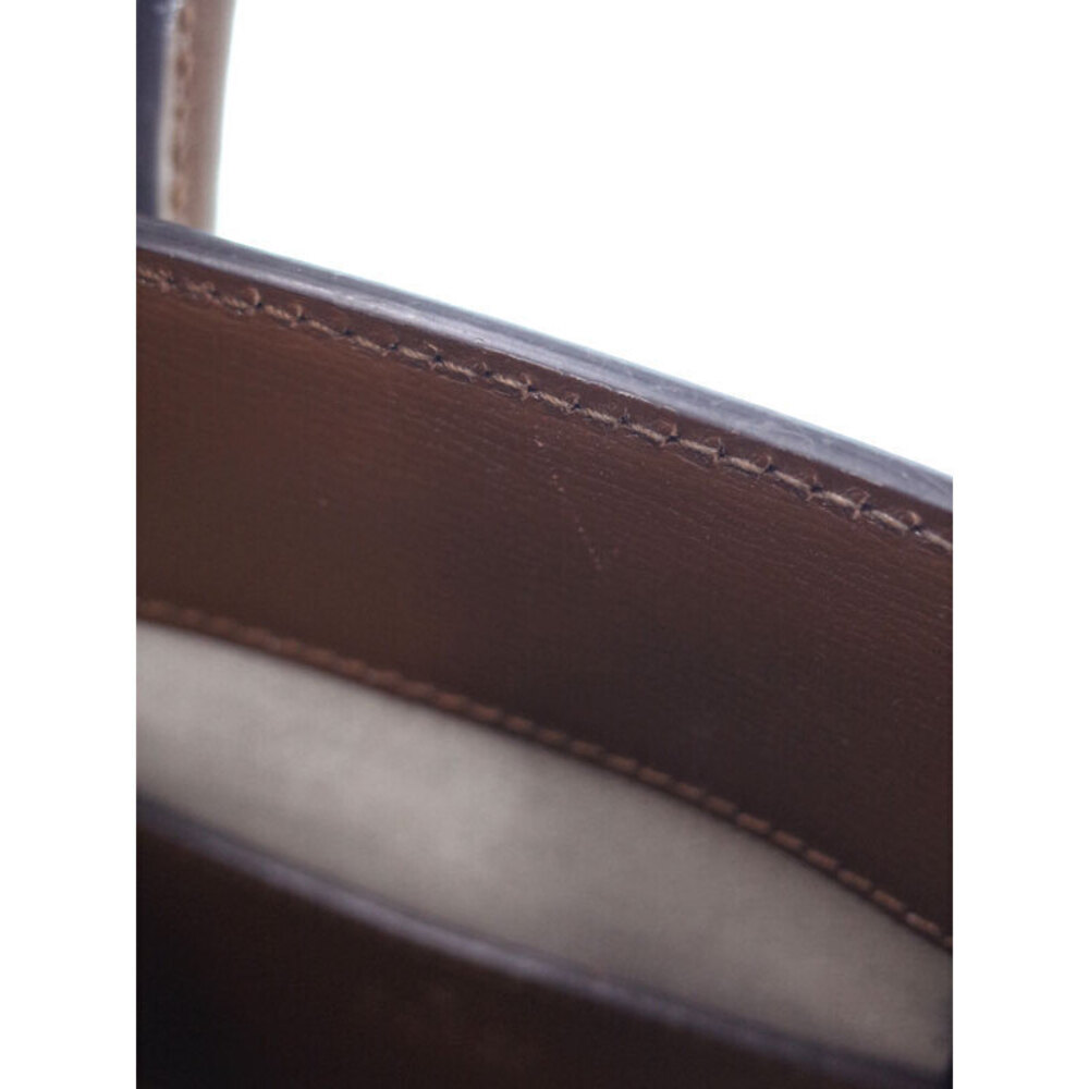 Gucci Interlocking G Tote Bag GG Supreme canvas brown leather - Picture 7 of 9